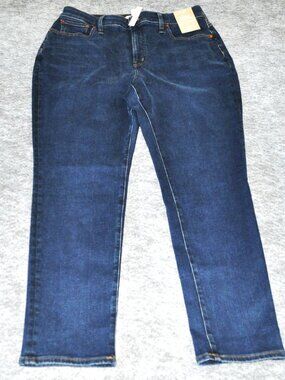 Madewell Jeans The Curvy Perfect Vintage Womens's 31 Stretch High Rise Blue